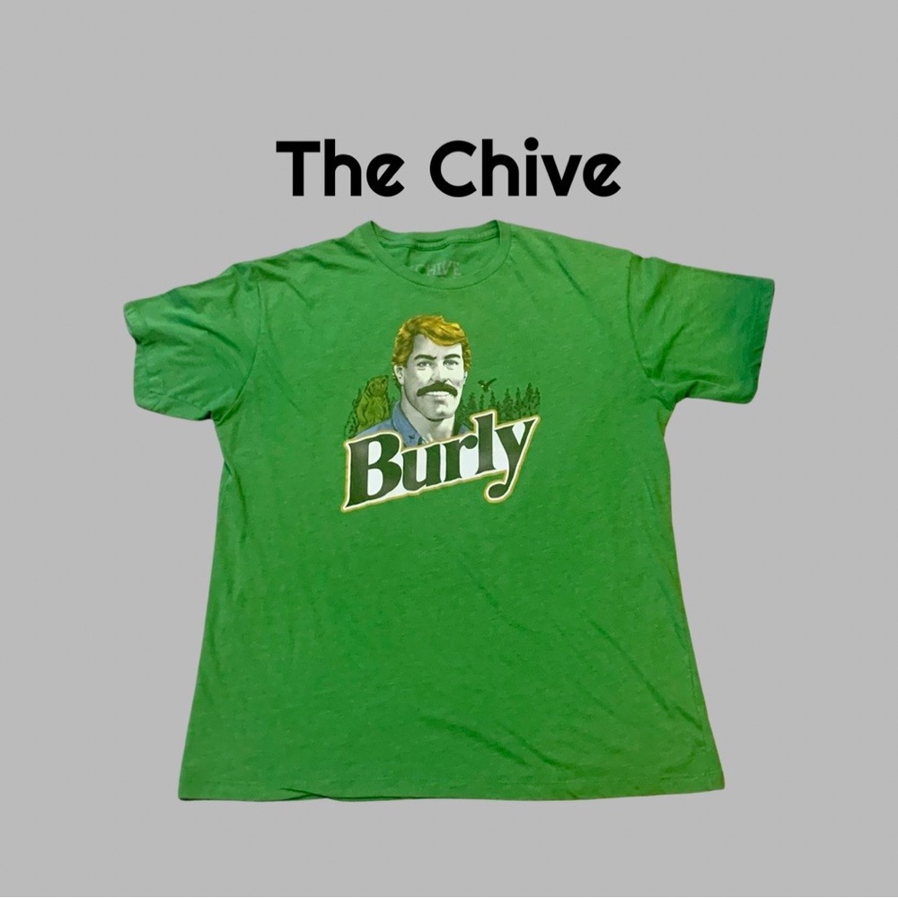 The Chive “Burly” Cotton Tee!! Size XL